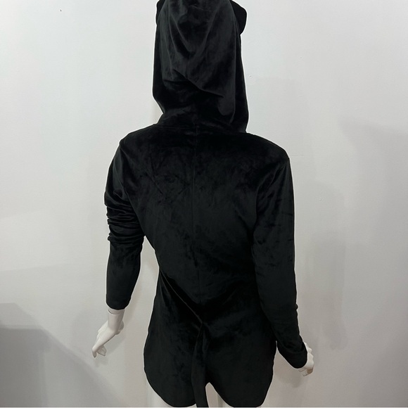 Sexy Leg Avenue Kitty Cat Costume -- Black Velour -- L - Picture 8 of 11